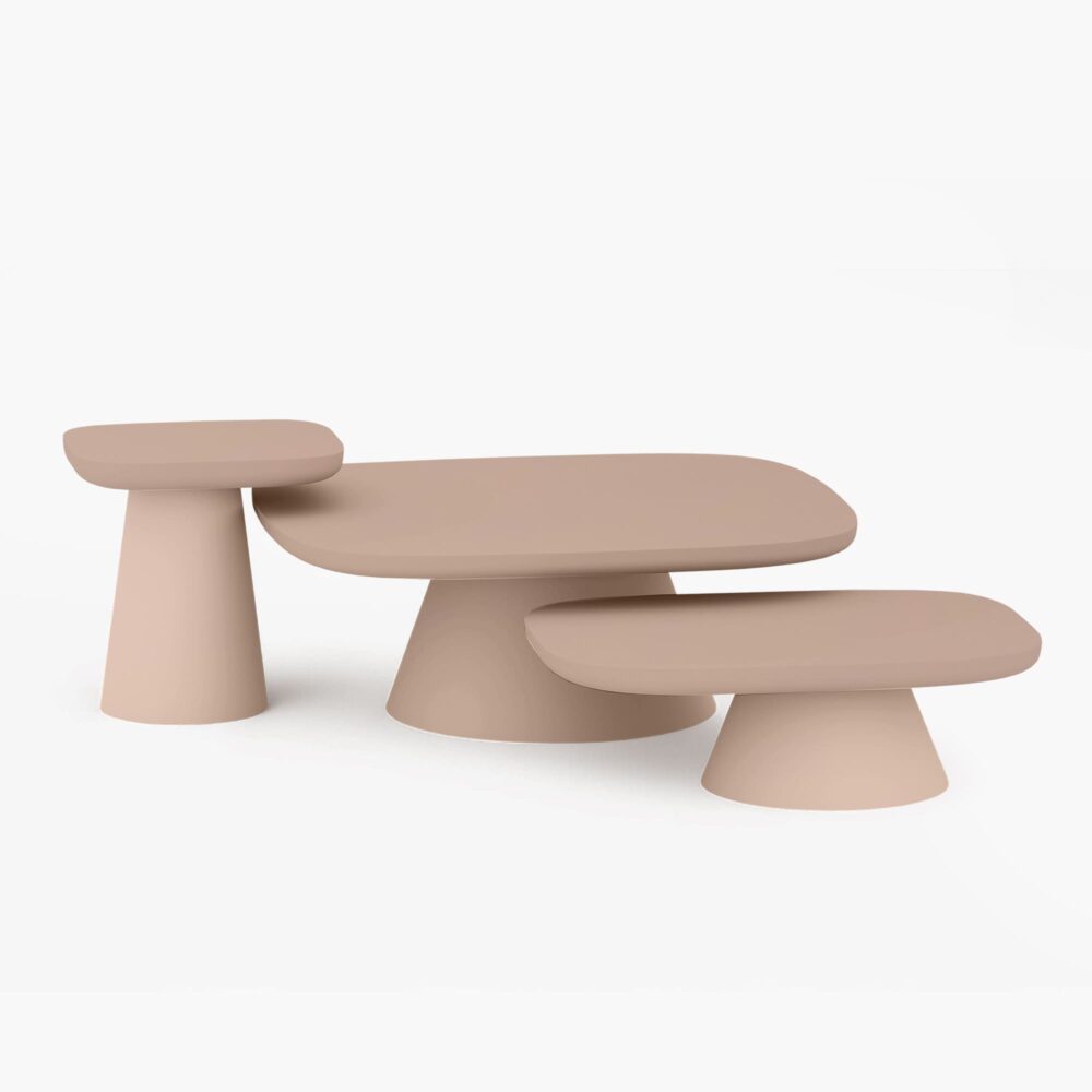 Salontafelset Hallstatt Taupe