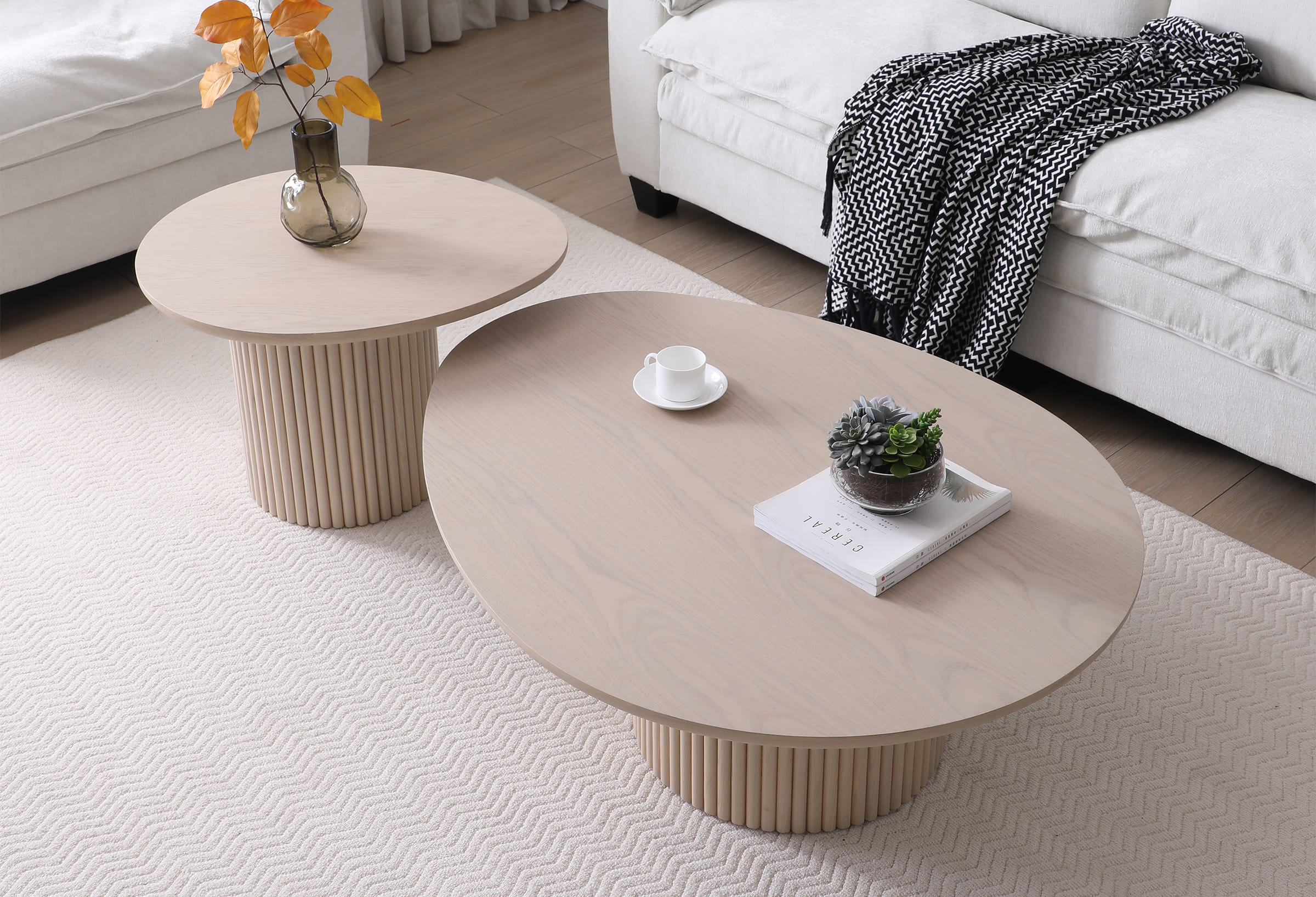 Salontafelset Mandy Beige - Afbeelding 8