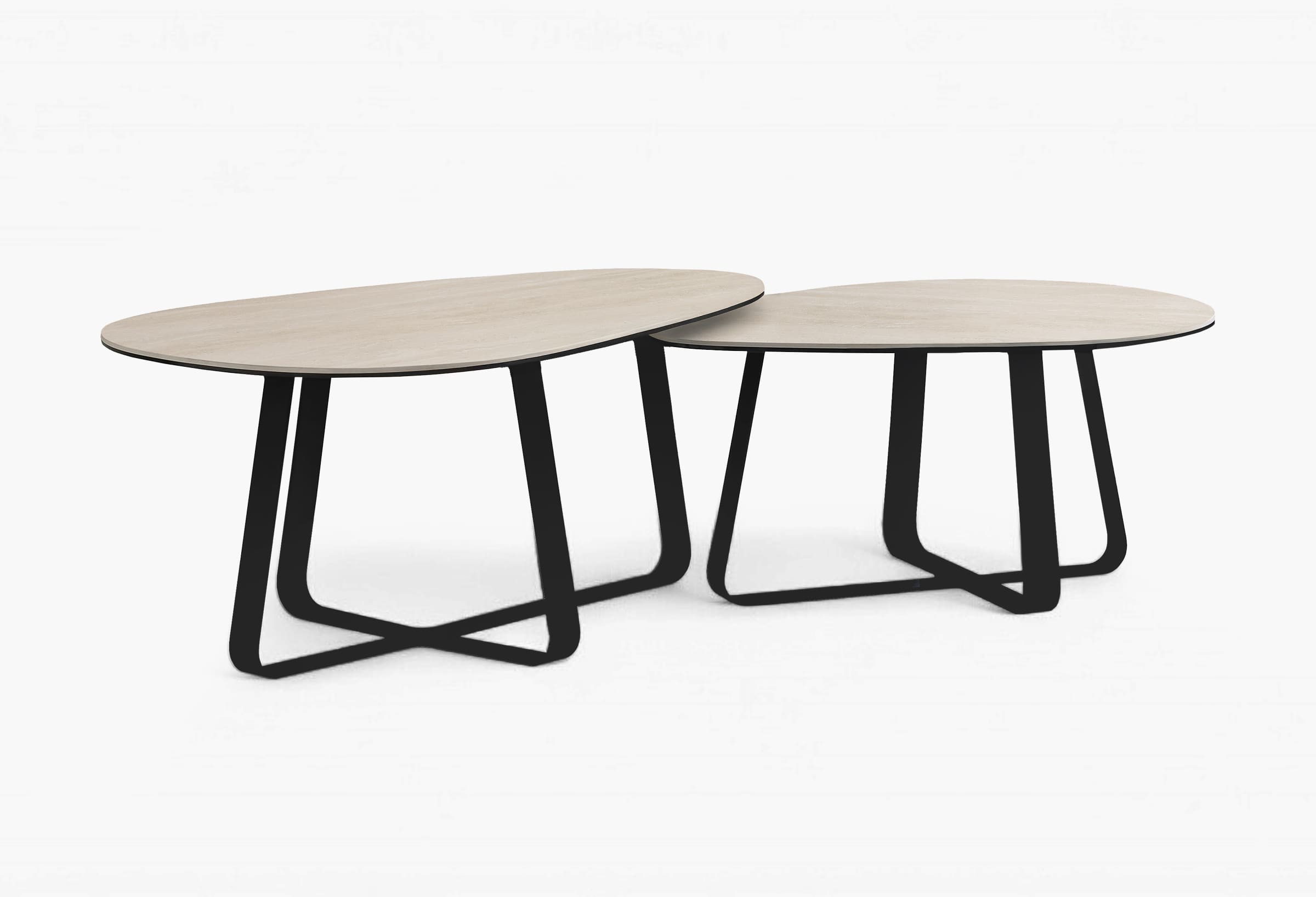 Salontafelset Armani Creme - Afbeelding 2