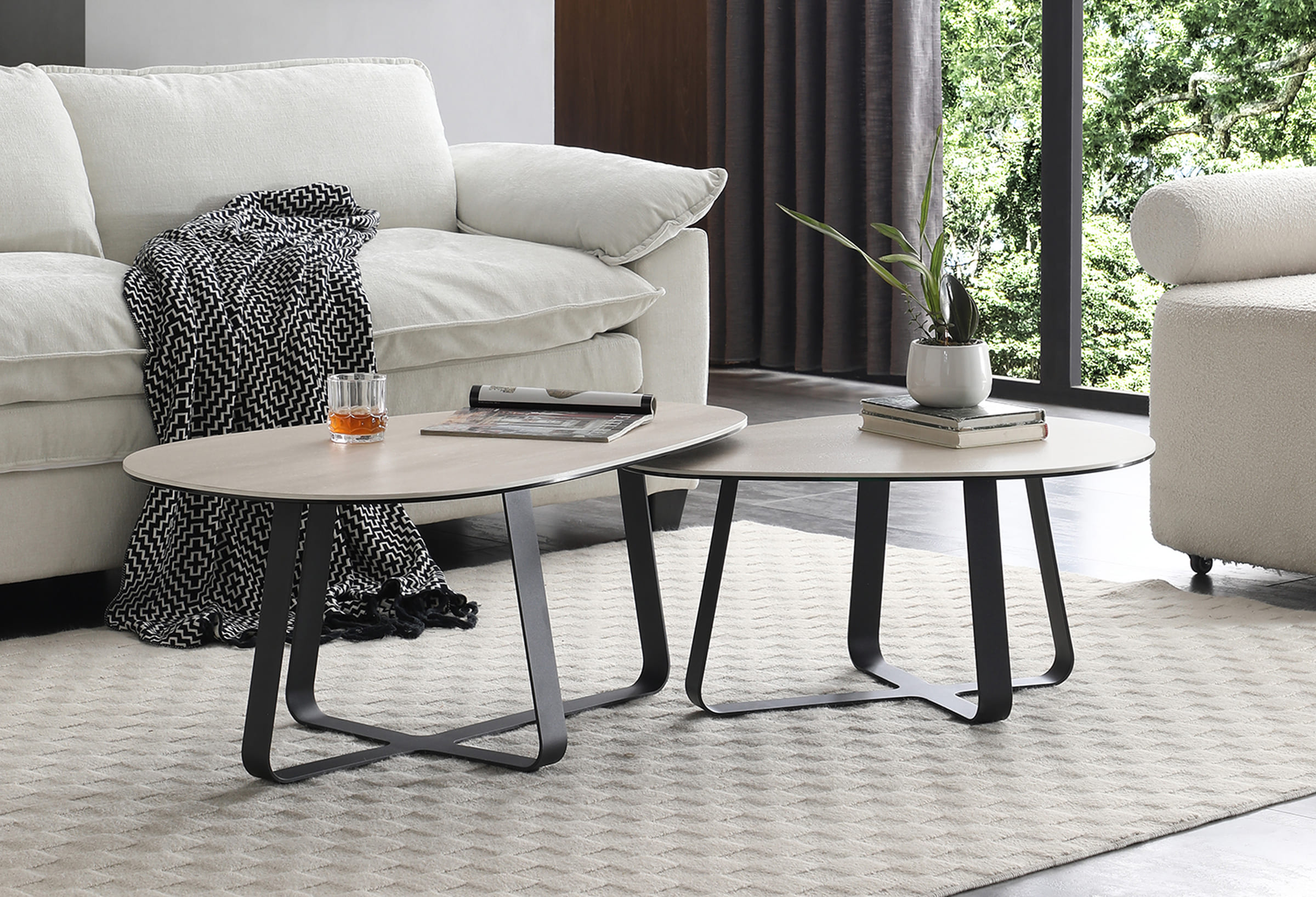 Salontafelset Armani Creme - Afbeelding 6